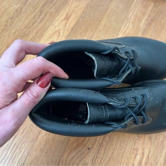 Timberland Men’s 1973 Newman Waterproof Chukka Black Lace Up Leather Boot Size 7 - Picture 8 of 9